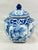 Chinese Vintage Blue & White Ginger Jar For Sale - Image 3 of 7