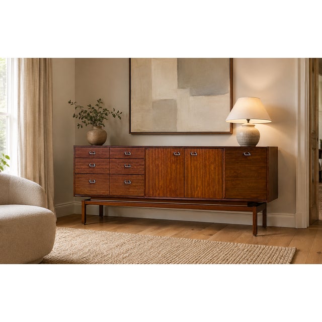 Mid-Century Modern Tola Sideboard from Nathan, 1960s For Sale - Image 3 of 16