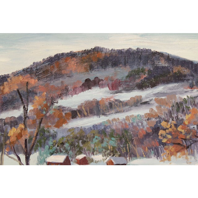 Ann Yost Whitesell 'Bethlehem Landscape' Original Oil Painting For Sale - Image 10 of 12