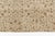 Beige Antique Wool Hallway Runner Rug For Sale - Image 6 of 10