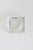 Beautifully minimalist lead crystal ashtray made by Baccarat circa 1980s. A perfect square featuring clean lines and a...