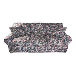 American of High Point Floral Tapestry Sofa For Sale