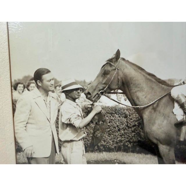 1940s Vintage Original Bert Morgan Sonnet Key Jamaica Horse Racing Jockey Photograph For Sale - Image 5 of 12