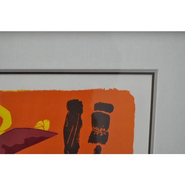 Marino Marini Marino Marini (Italian, 1901-1980) "Chevaux Et Cavaliers" Artist Proof Pencil Signed C.1970 For Sale - Image 4 of 7