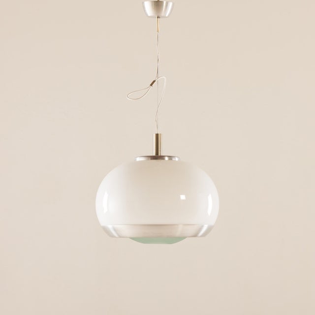 Large Pedant Lamp by Pia Gudietti Cripa for Lumi Milano, Italy, 1970s For Sale - Image 6 of 13