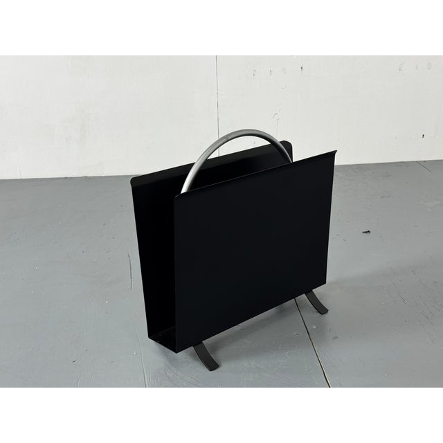 Gispen Dutch Bauhaus Magazine Rack from Gispen, 1980s For Sale - Image 4 of 9