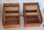 1950s Mid-Century Beechwood Office Cabinets with Roller Shutter Closure, 1950s, Set of 2 For Sale - Image 5 of 9