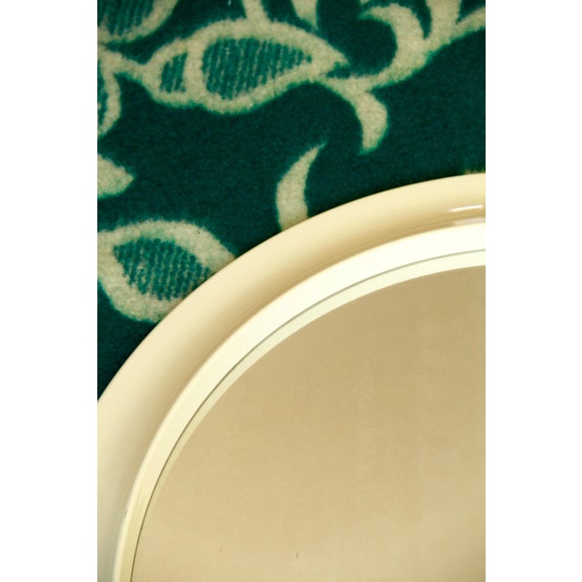 Mid-Century Modern Large Vintage Plastic Pop Mirror, Italy, 1970s For Sale - Image 3 of 8