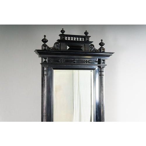 Gründerzeit Wall Mirror, Late 19th Century For Sale - Image 4 of 18