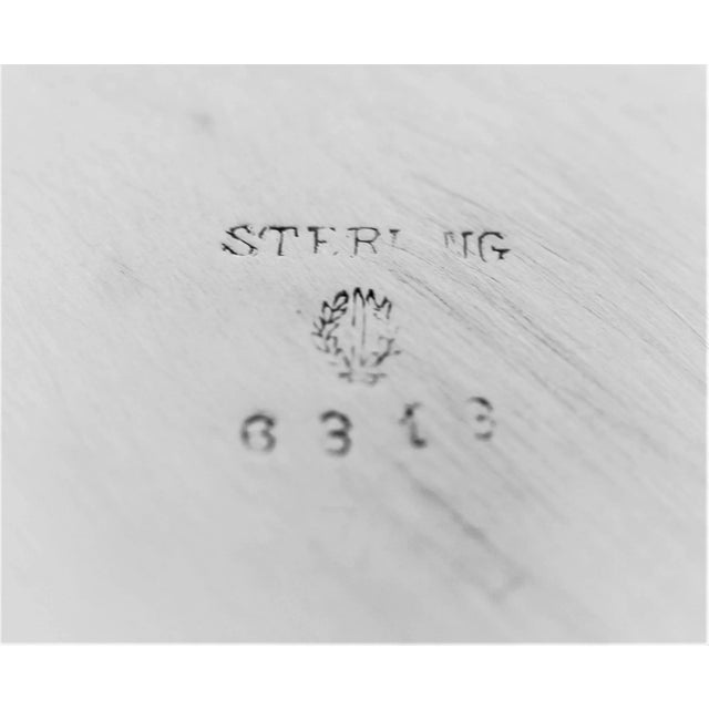 Metal Sterling Bud Vase For Sale - Image 7 of 8