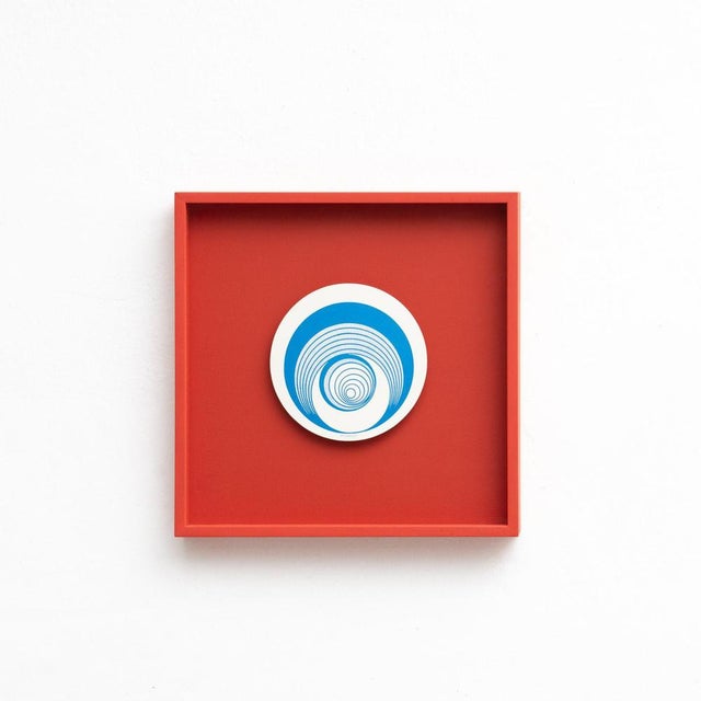 Marcel Duchamp Rotorelief, 1987 Konig Series 133. Henri-Robert-Marcel Duchamp (French 28 July 1887–2 October 1968) was a...