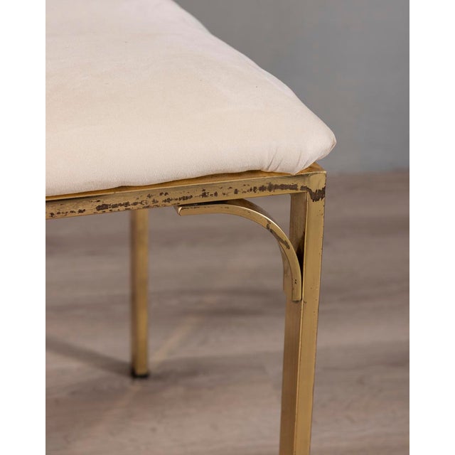 Vintage Chairs in Gold Brass by Renato Zevi, 1970s, Set of 6 For Sale - Image 14 of 18