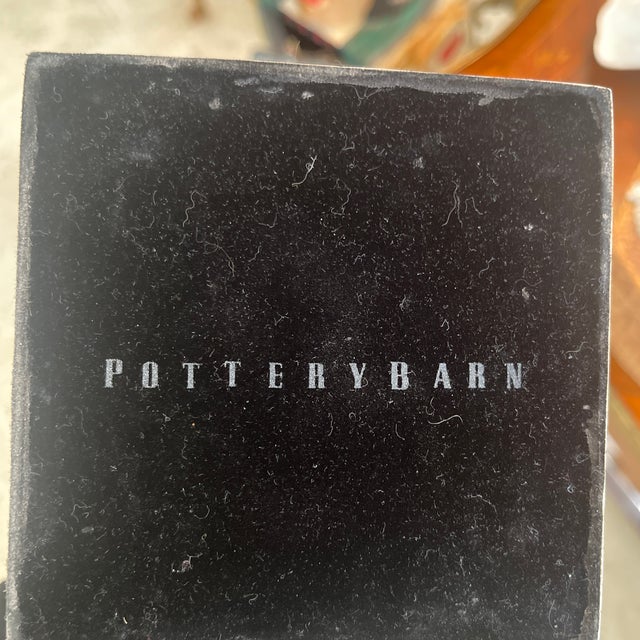 Pottery Barn (4 Pcs) Pottery Barn Silver Plated Candlesticks For Sale - Image 4 of 5