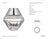 Waterford by Visual Comfort Signature Copper Coast 5" Rechargeable Accent Lamp in Polished Nickel with Clear Crystal...