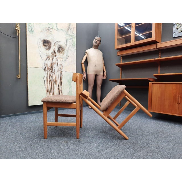 Danish Chairs by Børge Mogensen for Søborg Møbelfabrik, 1960s, Set of 2 For Sale - Image 14 of 18