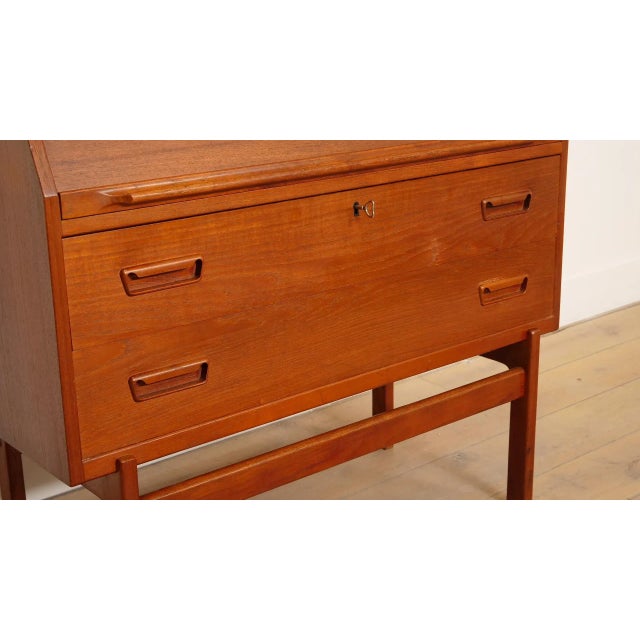 Vintage Teak Secretaire by Arne Wahl Iversen For Sale - Image 18 of 18