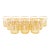 Mid-Century Italian 24k Gilt Gold-Decorated Whiskey / Scotch Lowball Glass Set For Sale