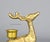 Pair of Vintage Solid Brass Deer Figurines Candlestick Holders These lovely deer candle holders are made from solid brass....