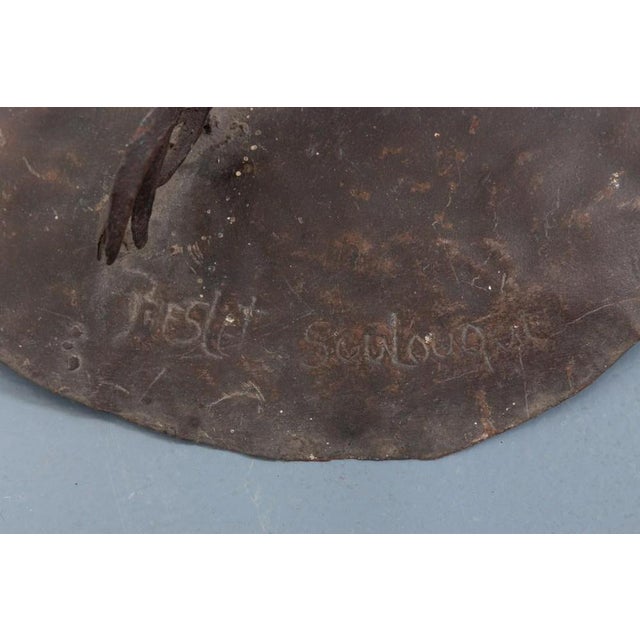 Metal Wrought Metal Palm Tree by Atelier Marolles For Sale - Image 7 of 10