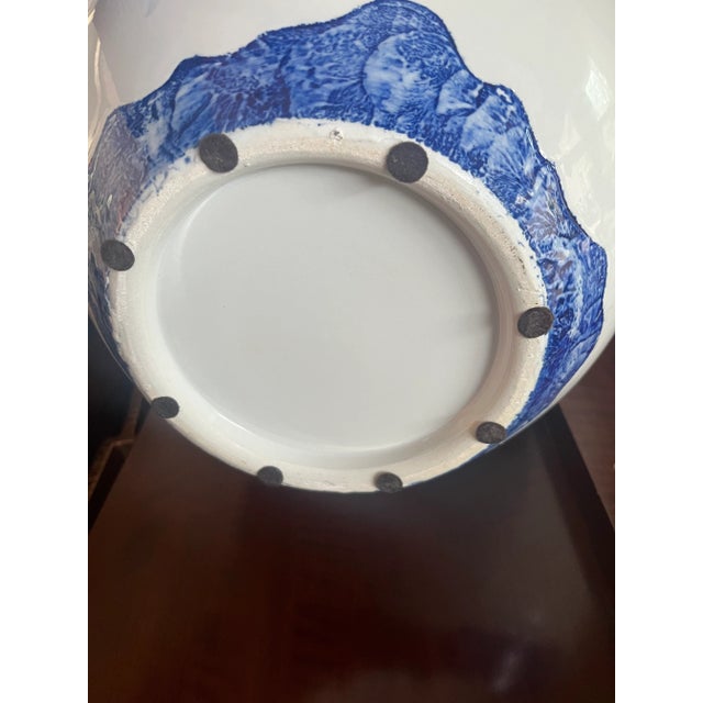 Chinese Hand-Painted Porcelain Container for Liquids For Sale - Image 11 of 11