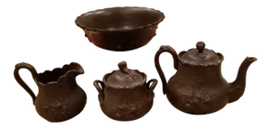 Antique Wilhelm Schiller and Son Tea Set - 4 Pieces