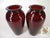 Pair Vintage Red Glass Vases For Sale - Image 17 of 18