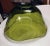 1970s Anchor Hocking Advoco Green Glass Ruffled Edge Bowl For Sale In Columbus, GA - Image 6 of 9