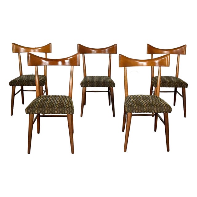 Mid-Century Modern Dining Chairs Planner Group by Paul McCobb for Winchendon, Set 5 For Sale