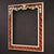 Vintage Italian Lacquered and Painted Frame, 1970 For Sale - Image 12 of 16