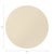 Contemporary Solid Champagne Vegan Leather Round Cane Placemat, Set of 4 For Sale - Image 3 of 5