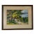 1980's Vintage Impressionist Lake Landscape Painting, Signed For Sale