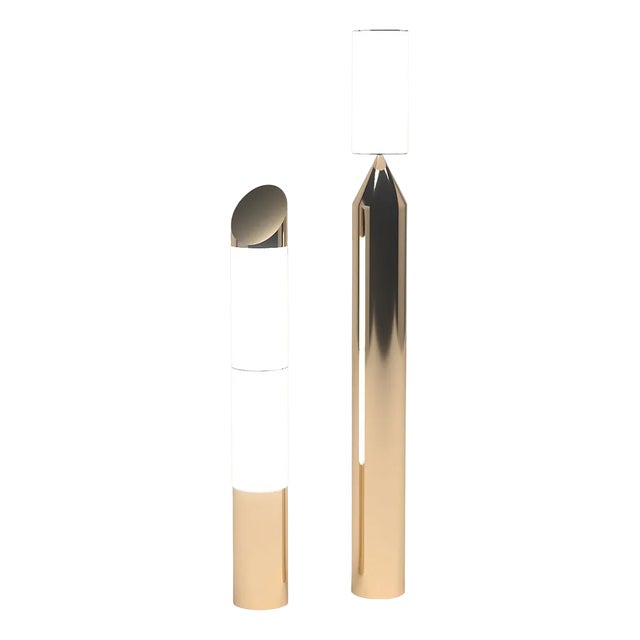 Gwen Led Floor Lamp Config 1. by Ovature Studios For Sale