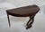 Mid 20th Century Mid 20th Century Pair of Demilune Consoles With Harp / Lyre Detail For Sale - Image 5 of 18