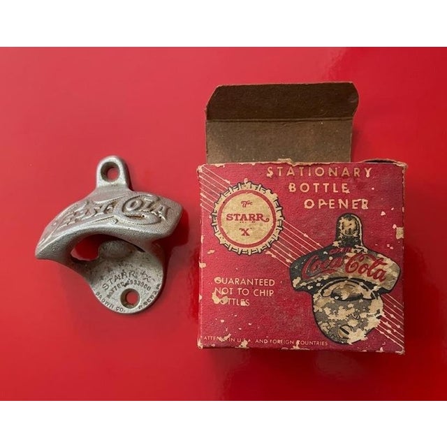 1938 Coca-Cola Westinghouse Standard Cooler With Starr X Bottle Opener For Sale - Image 10 of 14