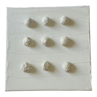 Abstract Minimalist Plaster Wall Art Painting For Sale