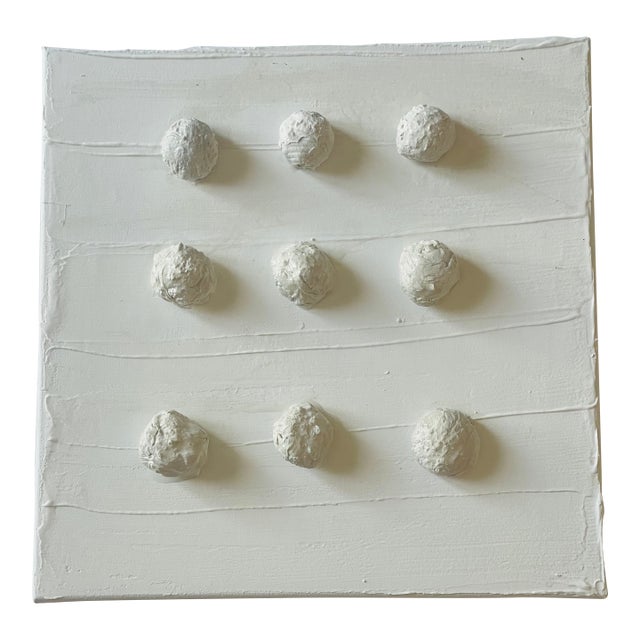 Abstract Minimalist Plaster Wall Art Painting For Sale
