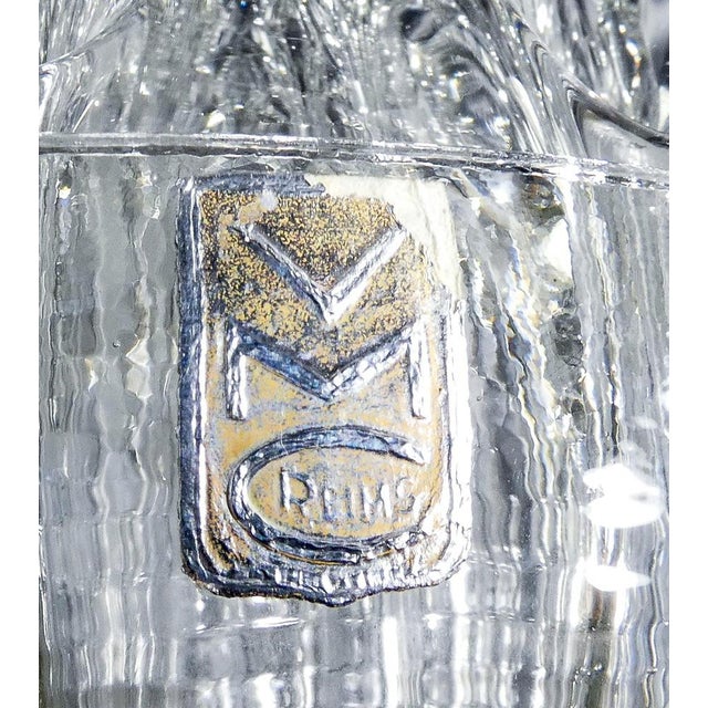 Glass Vases from VMC Reims, France, 1980s, Set of 3 For Sale - Image 10 of 16