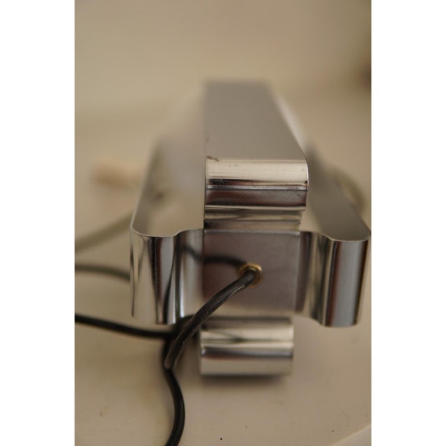 Metal Vintage Bilia Table Lamps by Claudio Salocchi for Lumenform, Italy, 1970s, Set of 2 For Sale - Image 7 of 8