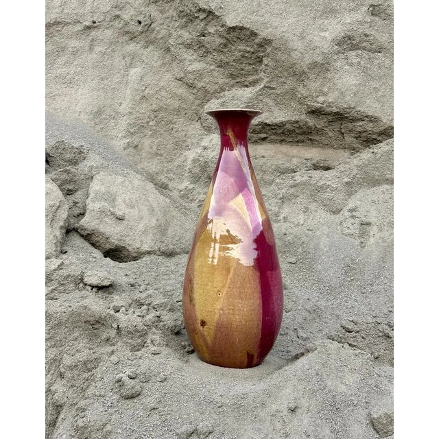 Large Art Deco Abstract Glazed Studio Ceramic Vase, Germany, 1920s For Sale - Image 18 of 18