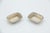 Rectangular Silver Salt Shakers, Set of 2 For Sale - Image 4 of 4