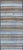 Cornflower Blue Vintage Turkish Kilim Runner With Earthy Brown and Blue Stripes 2'7 X 9'10 For Sale - Image 8 of 10