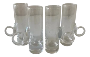 Vintage Hand Blown Crystal Lenox Liqueur Glasses in Box - Set of 4