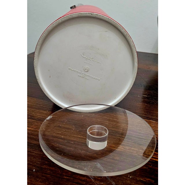 1960s Morgan Design Bucket Brigade 15" Tall Ice Bucket For Sale - Image 12 of 18