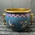 Traditional Large Vintage Cloisonné Enamel Censer / Planter With Lion Handles For Sale - Image 3 of 6