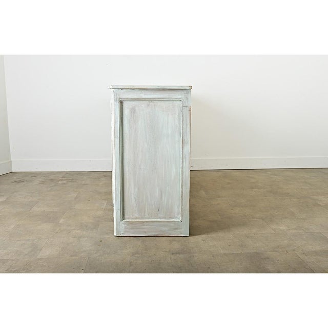 French Vintage Painted Enfilade For Sale - Image 11 of 11