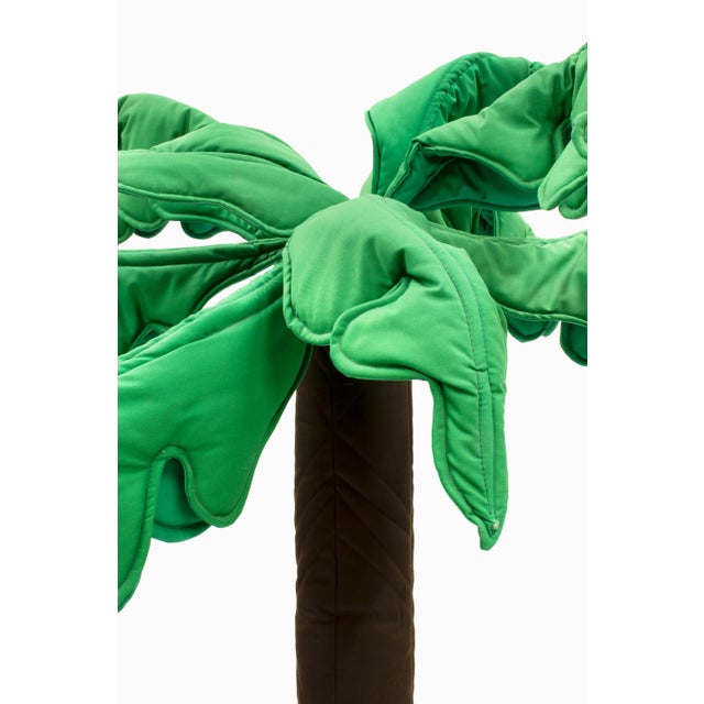 Large Vintage Palm Tree Soft Sculpture, Signed and Dated, 1979 For Sale - Image 4 of 8