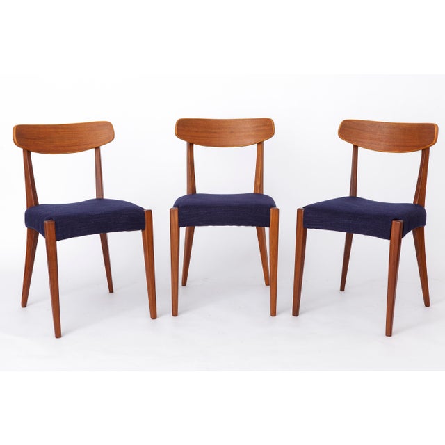 Vintage Danish Teak Chairs, 1960s, Set of 3 For Sale - Image 12 of 12