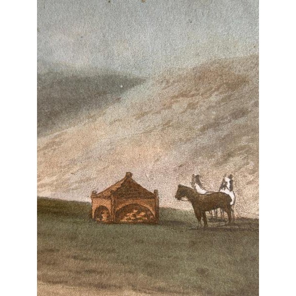 Paper F.B. Spilsbury, Joseph's Pit and Well Aquatint of Jubb Yussef, 1803, Print For Sale - Image 7 of 11