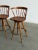 Wood Mid-Century Modern Barstools - Pair For Sale - Image 7 of 15
