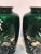 Vintage Cloisonne Vases - a Pair For Sale - Image 4 of 7